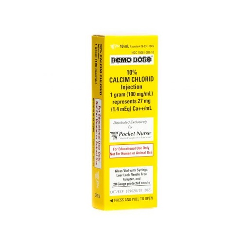 Demo Dose Calcim Chlorid 10mL syringe