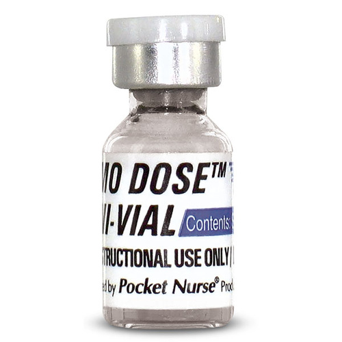 Demo Dose Mini Vial, 1 ml - Clear Vial