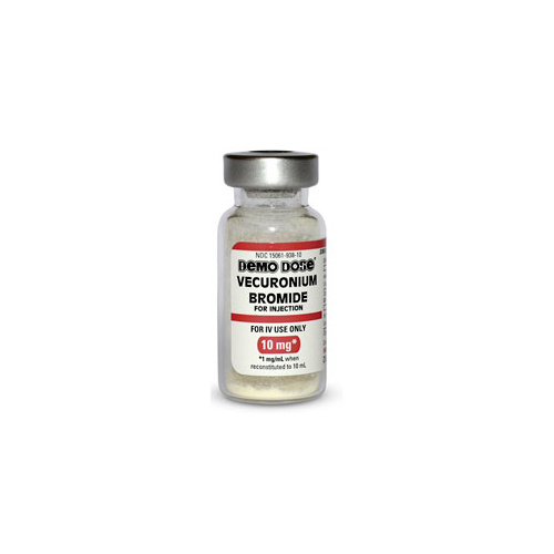 Demo Dose Vecuronium Bromide - 10 ml