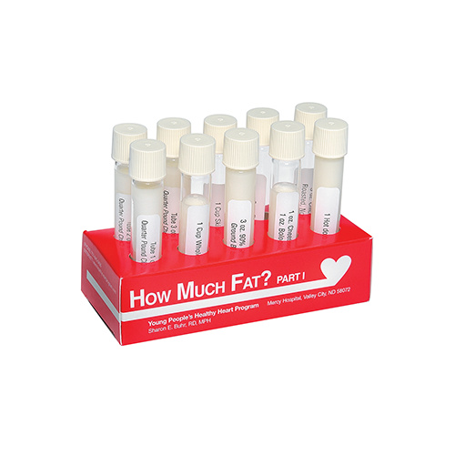 How Much Fat? Test Tube Display (Part 1)