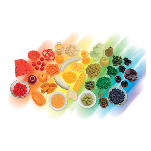Fruit and Vegetable Rainbow Foods Package